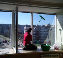 Мытье окон в однокомнатной квартире Белый Яр